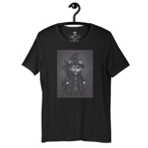 VOODOO WOLF  Magic Vintage Black Unisex T-shirt