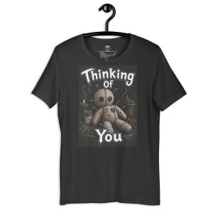 VOODOO WOLF - Thinking Of You - Style 1 - Dark Grey Unisex T-shirt